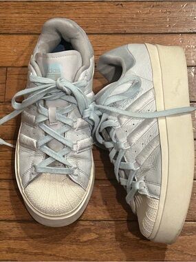 Adidas Original Superstar Bonega White Almost Blue 2022 - GX4352 sz 8